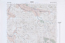 Cholqui 33° 45' - 71° 00' [material cartográfico] : Instituto Geográfico Militar de Chile.