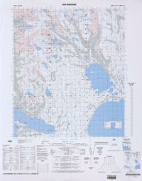 Lago Windhond (55° 00' 00" - 67° 30' 00")  [material cartográfico] Instituto Geográfico Militar de Chile.