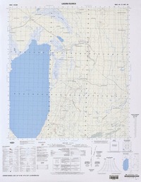 Laguna Blanca (52° 15' 00"- 70° 52' 30")  [material cartográfico] Instituto Geográfico Militar de Chile.