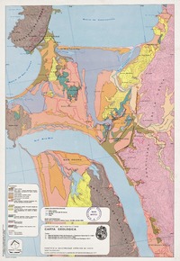 Carta geológica Concepción Metropolitano [material cartográfico] : Pontificia Universiadad Católica. Sede Talcahuano. CIER.