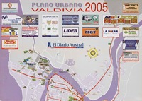 Plano urbano Valdivia 2005  [material cartográfico]