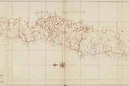 Plano general del Reyno de Chile en la América Meridional que comprehende desde 21 12 hasta 47, grados de Latitud S. y desde 6 1/2 hasta 75. de Longotud Occidental de Cadiz. Hecho de Orden del Exmo. Sox. Virrey del Perú Ix. Dn. Franco. Gil y Lémos - Por Dn. Andres Baleato, año de 1793. [material cartográfico] :