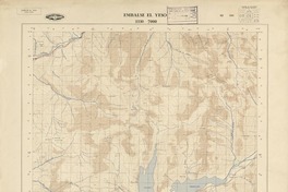 Embalse El Yeso (33° 30' - 70° 00')  [material cartográfico] Instituto Geográfico Militar de Chile.