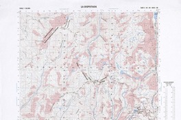 La Disputada E-052 (33° 00'- 70° 15') [material cartográfico] preparado y publicado por el Instituto Geográfico Militar.