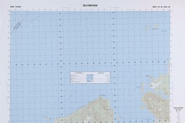 Isla Refugio (43° 45' - 73° 00')  [material cartográfico] Instituto Geográfico Militar de Chile.