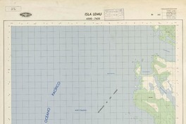 Isla Lemu 4500 - 7420 [material cartográfico] : Instituto Geográfico Militar de Chile.