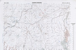 Lagunas Chuncara (19°30'-68°45') [material cartográfico] : Instituto Geográfico Militar de Chile.