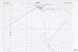 Matilla (20°30'-69°15') [material cartográfico] : Instituto Geográfico Militar de Chile