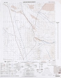 Llano San Pedro de Cachiyuyo 26°30' - 69°45' [material cartográfico] : Instituto Geográfico Militar de Chile.