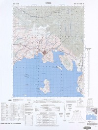 Futrono (40° 00' - 72° 15')  [material cartográfico] preparado y publicado por el Instituto Geográfico Militar.