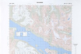 Isla Grande (55° 00' 00''- 68° 37' 30'')  [material cartográfico] Instituto Geográfico Militar de Chile.