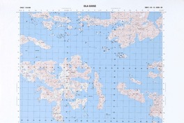 Isla Goose (55° 15' 00" - 69° 45' 00")  [material cartográfico] Instituto Geográfico Militar de Chile.
