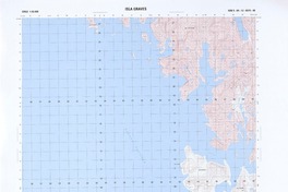 Isla Graves (53° 00' 00" - 74° 15' 00")  [material cartográfico] Instituto Geográfico Militar de Chile.