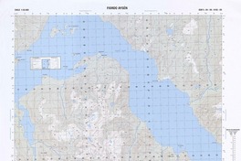 Fiordo Aysén (45° 15' - 73° 22')  [material cartográfico] Instituto Geográfico Militar de Chile.