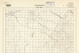 Exploradora 2545 - 6915 [material cartográfico] : Instituto Geográfico Militar de Chile.