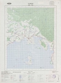 Futrono (40° 00' - 72° 15')  [material cartográfico] Instituto Geográfico Militar de Chile.