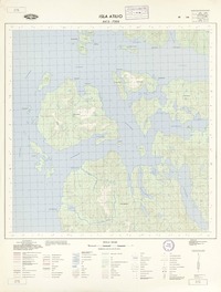Isla Atilio (44°15'-73°00')  [material cartográfico] Instituto Geográfico Militar de Chile.
