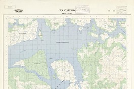 Isla Cuptana 4430 - 7340 [material cartográfico] : Instituto Geográfico Militar de Chile.