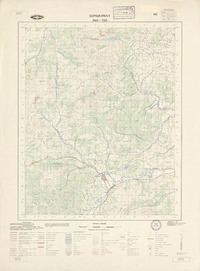 Lonquimay 3815 - 7115 [material cartográfico] : Instituto Geográfico Militar de Chile.