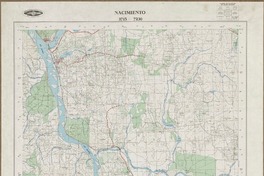Nacimiento 3715 - 7230 [material cartográfico] : Instituto Geográfico Militar de Chile.