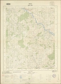 Ñipas 3630 - 7230 [material cartográfico] : Instituto Geográfico Militar de Chile.
