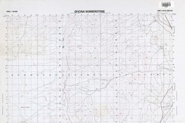 Oficina Humberstone (20°00'13.00"-69°45'06.05") [material cartográfico] : Instituto Geográfico Militar de Chile.
