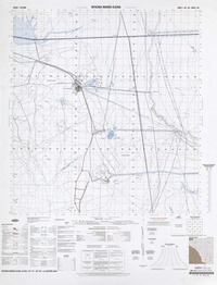 Oficina María Elena (22°15'-69°30') [material cartográfico] : Instituto Geográfico Militar de Chile.