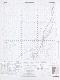 Oficina Prosperidad 21°45' - 69°30' [material cartográfico] : Instituto Geográfico Militar de Chile.