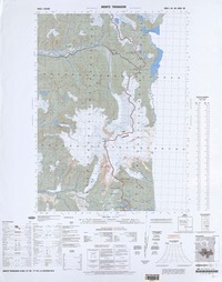 Monte Tronador (41° 00' - 71° 45')  [material cartográfico] Instituto Geográfico Militar de Chile.