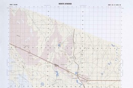 Monte Aymond  [material cartográfico] Instituto Geográfico Militar.