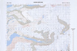 Laguna Santa Ana  [material cartográfico] Instituto Geográfico Militar.