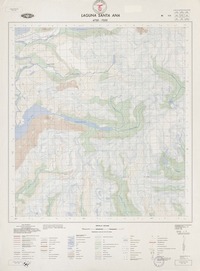 Laguna Santa Ana 4730 - 7320 [material cartográfico] : Instituto Geográfico Militar de Chile.
