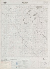Merceditas 2815 - 7015 [material cartográfico] : Instituto Geográfico Militar de Chile.