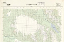Monte Melimoyu 4400 - 7240 [material cartográfico] : Instituto Geográfico Militar de Chile.