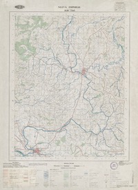Nueva Imperial 3830 - 7245 [material cartográfico] : Instituto Geográfico Militar de Chile.