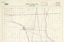 Oficina María Elena 2215 - 6930 [material cartográfico] : Instituto Geográfico Militar de Chile.