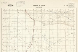 Pampa de Tana 1915 - 6945 [material cartográfico] : Instituto Geográfico Militar de Chile.