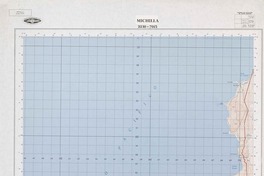 Michilla 2230 - 7015 [material cartográfico] : Instituto Geográfico Militar de Chile.