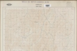 Astillas 2815 - 7045 [material cartográfico] : Instituto Geográfico Militar de Chile.