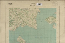Achao 4215 - 7315 [material cartográfico] : Instituto Geográfico Militar de Chile.