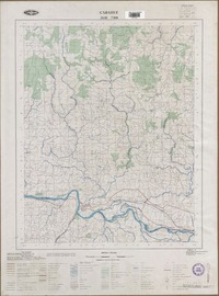 Carahue 3830 - 7300 [material cartográfico] : Instituto Geográfico Militar de Chile.