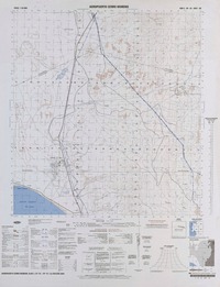 Aeropuerto Cerro Moreno (23°15'-70°15') [material cartográfico] : Instituto Geográfico Militar de Chile.