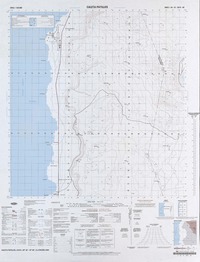 Caleta Patillos 20°30' - 70°00' [material cartográfico] : Instituto Geográfico Militar de Chile.