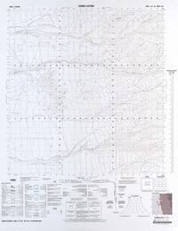 Cerro Catiña 21°00' - 69°00' [material cartográfico] : Instituto Geográfico Militar de Chile.
