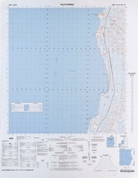 Caleta Hornos 22°45' - 70°15' [material cartográfico] : Instituto Geográfico Militar de Chile.