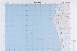 Caleta Hornos 22°45' - 70°15' [material cartográfico] : Instituto Geográfico Militar de Chile.