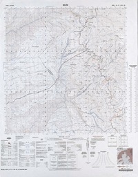 Belén (18°15' - 69°30') [material cartográfico] : Instituto Geográfico Militar de Chile.