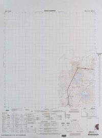 Aguas Calientes (17°30' -69°45') [material cartográfico] : Instituto Geográfico Militar de Chile.