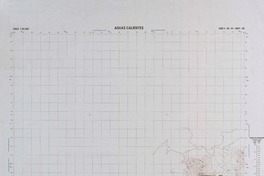 Aguas Calientes (17°30' -69°45') [material cartográfico] : Instituto Geográfico Militar de Chile.