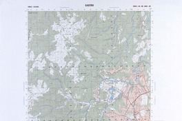 Castro (42° 15' - 73° 45')  [material cartográfico] preparado y publicado por el Instituto Geográfico Militar.